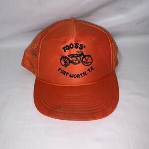 Vintage Motorcycle Trucker Hat